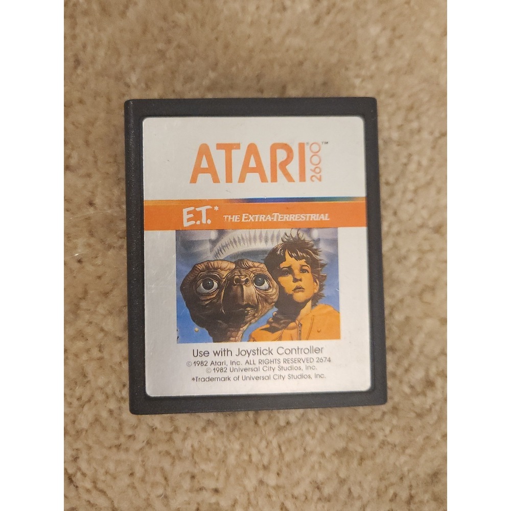 E.T. The Extra-Terrestrial (Atari 2600, 1982)